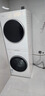 松下（Panasonic）【吳磊同款】白月光Queen女王款 10kg變頻熱泵烘干機 家用干衣機 全變頻 NH-X1FR6 國家補貼 曬單實(shí)拍圖