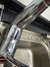 九牧（JOMOO）抽拉懸停廚房水龍頭冷熱出水可旋轉三檔切換龍頭33098-385/1B5-Z 曬單實(shí)拍圖