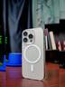 倍思 適用蘋果13promax手機殼磁吸 iphone13promax保護套 magsafe磁吸充電殼超薄防摔透明男女款 曬單實拍圖