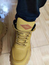 Jeep吉普馬丁靴2026春季新款真皮增高大黃靴子男戶(hù)外登山防滑高幫男鞋 麥色(運動(dòng)碼) 41 (255mm) 曬單實(shí)拍圖