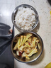 LOTOR電熱飯盒自熱插電保溫熱飯器蒸飯器上班族帶飯神器辦公室蒸煮可加熱飯盒 1.45L 粉色基礎款 曬單實(shí)拍圖