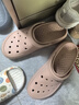 斯凱奇（Skechers）洞洞鞋女款夏季透氣防滑拖鞋涼鞋沙灘休閑鞋111514 桃粉色/PCH 39 曬單實(shí)拍圖