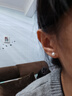黛米極簡(jiǎn)系列5-6mm無(wú)核淡水珍珠耳釘S925銀送女友生日禮物 曬單實(shí)拍圖
