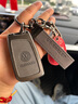 繁夏翻毛皮車(chē)鑰匙扣創(chuàng  )意男女高檔鎖匙鏈鑰匙掛繩掛件防丟車(chē)鑰匙扣 曬單實(shí)拍圖