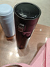 蘇泊爾（SUPOR）保溫杯不銹鋼大容量帶杯蓋水杯學(xué)生車(chē)載戶(hù)外便攜杯子送禮保暖杯 顯溫款【儒雅黑】-帶茶濾 500ml 曬單實(shí)拍圖