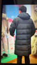 優(yōu)衣庫男裝無(wú)縫羽絨大衣羽絨服保暖連帽外套雙拉鏈459625 07 石墨黑 M /170/92A 曬單實(shí)拍圖