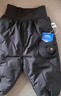迷你巴拉（minibala）巴拉男童女童寶寶羽絨褲2025冬新品保暖萌趣可愛(ài)造型褲子 鐵灰20603 110 曬單實(shí)拍圖