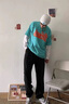 JEEP SPIRIT吉普褲子男秋季休閑褲男修身直筒褲百搭運動(dòng)長(cháng)褲男褲子黑色XL 曬單實(shí)拍圖