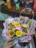 彼遇教師節禮物送女老師感恩向日葵手工針織毛線(xiàn)花束中小學(xué)幼兒園團購 曬單實(shí)拍圖