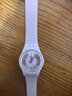 斯沃琪（Swatch）瑞士手表 lady系列 男女節(jié)日禮物石英表 考試表 淡紫流光LV121 曬單實(shí)拍圖