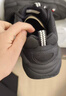 斐樂(lè )（FILA）官方豌豆加絨鞋老爹鞋2025冬季新款休閑厚底運動(dòng)鞋男鞋 黑-BK 42.5 曬單實(shí)拍圖