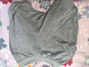 示牧青少年純棉寬松版秋褲男純色純棉初中高中學(xué)生打底褲棉毛褲 淺麻灰 3XL 建議160-180斤 曬單實(shí)拍圖