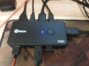 畢亞茲 HDMI KVM切換器二進(jìn)一出切屏器2.0版 2進(jìn)1出4K高清 鍵盤(pán)鼠標打印機共享器 兩臺電腦共享顯示器 曬單實(shí)拍圖