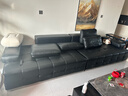 艾優(yōu)尚【視頻驗貨】勞倫斯真皮沙發(fā)意式頭層牛皮直排沙發(fā)客廳2025新款 3.36米直排【全牛皮+樺木坦克框架】 2.4mm加厚R級小黃牛頭層皮 特厚不銹鋼底架 曬單實(shí)拍圖