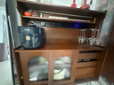 覓墨家具覓墨實(shí)木法式巖板餐邊柜靠墻一體多功能柜中古柜客廳復古茶水柜 1.2m  【實(shí)木款】 雙門(mén) 曬單實(shí)拍圖