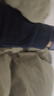 南極人男士秋衣秋褲男套裝純棉抗菌薄款保暖內衣打底線(xiàn)衣棉毛衫黑色2XL 曬單實(shí)拍圖