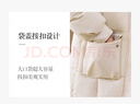 她享 2024冬中長(cháng)款棉服女連帽不可拆卸女士棉衣加厚保暖外套T144M1019 曬單實(shí)拍圖