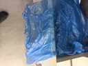 JAJALIN一次性防雨鞋套【50只裝】?jì)和扇送ㄓ梅浪晏旒雍裼暄ラL(cháng)高筒 曬單實(shí)拍圖