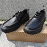 七匹狼男鞋冬季新款潮流百搭休閑皮鞋男厚底增高防滑耐磨英倫商務(wù)鞋子男 黑色【標準皮鞋碼】 41 曬單實(shí)拍圖