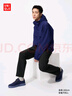 優(yōu)衣庫男裝彈力長(cháng)褲/內里起毛休閑褲褲子常規款25秋冬新款479372 09 黑色 L /175/88A 曬單實(shí)拍圖