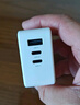 lifeme魅藍 65W氮化鎵充電器 GaN三口快充頭 適用于魅族蘋(píng)果15/16小米華為手機MacBook筆記本電腦平板 PD65W三口充電器 曬單實(shí)拍圖
