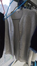 優(yōu)衣庫女裝仿羊羔絨搖粒絨休閑開(kāi)衫長(cháng)袖寬松外套25秋冬新款479616 02 淺灰色 M /160/84A 曬單實(shí)拍圖