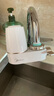 美的（Midea）凈水器水龍頭過(guò)濾器家用自來(lái)水過(guò)濾器凈水器直飲廚房衛生間通用除余氯除水垢雙出水可清洗濾芯 微氣泡一機4芯【12級去除農殘】 曬單實(shí)拍圖