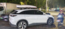 MIIKKE汽車(chē)車(chē)頂行李箱suv通用轎車(chē)超薄扁平車(chē)載車(chē)頂旅行箱大容量易安裝 雙開(kāi)750L黑/白/灰+靜音橫桿 曬單實(shí)拍圖