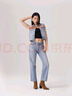 Levi's【商場(chǎng)同款】李維斯25春夏新款女士501經(jīng)典直筒牛仔褲A9150 淺藍色 25 (29) 曬單實(shí)拍圖