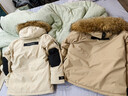 坦博爾【爆款推薦】羽絨服男女同款工裝大毛領(lǐng)厚冬季保暖外套TEF560523A 苔原卡其 M (170) 曬單實(shí)拍圖