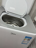 美的（Midea）2.5KG迷你波輪洗衣機全自動(dòng) MNB25V50E 二級能效 內衣洗衣機小型嬰兒 95℃除菌螨 銀離子除菌 曬單實(shí)拍圖