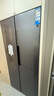 新飛（Frestec）450升對(duì)開門零嵌入式冰箱超薄60cm深度雙開門無(wú)霜家用冰箱變頻一級(jí)能效除菌凈味冰箱底部散熱 450升對(duì)開門零嵌入冰箱~無(wú)霜變頻1級(jí)~灰色 曬單實(shí)拍圖