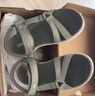 斯凱奇（Skechers）涼鞋女秋季軟底涼拖鞋外穿運動(dòng)涼拖鞋平底溯溪鞋沙灘鞋141451 曬單實(shí)拍圖