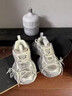莆魅老爹鞋男巴黎3xl做舊淺灰厚底增高新款秋季百搭運動(dòng)休閑鞋子女 淺灰做舊 【高奢OG版本】 41 【男女同碼】 曬單實(shí)拍圖