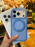 圖拉斯支點殼O3Air【papi醬同款丨4米氣囊防摔】適用蘋果17promax手機殼iphone16pro磁吸支架15透明磨砂 【海島藍】 iPhone17Pro 曬單實拍圖