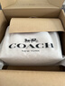 蔻馳（COACH）【官方】奧萊女士女包經(jīng)典標志CITY拉鏈托特包老花city30 沙黃色/粉筆白色（新版） 曬單實(shí)拍圖