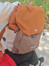回力雙肩包女大容量背包男2025新款輕便出行短途旅游戶(hù)外休閑包 橙色 曬單實(shí)拍圖