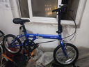 大行（DAHON）KT610折疊自行車(chē)16英寸單速男女學(xué)生上班上學(xué)城市通勤單車(chē) 消光藍 曬單實(shí)拍圖