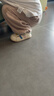 泰蘭尼斯秋季女童鞋學(xué)步鞋男女寶寶防踢貝殼頭嬰兒機能鞋 白/杏/綠25碼 曬單實(shí)拍圖