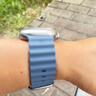 Apple/蘋果 Watch Ultra 3 智能手表GPS+蜂窩款49毫米原色鈦金屬表殼鐵錨藍(lán)色海洋表帶 MEWJ4CH/B 曬單實拍圖