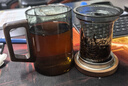 富光泡茶杯茶水分離高硼硅玻璃杯喝茶水杯子花茶杯男公道杯禮物400ML 曬單實(shí)拍圖