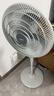 美的（Midea） 電風(fēng)扇落地扇家用輕音工業(yè)風(fēng)扇強力搖頭立式大風(fēng)力純銅牛角扇 FS45-23D(五葉送風(fēng)+三檔風(fēng)速) 曬單實(shí)拍圖