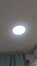 惠普普瑞護眼led臥室吸頂燈超薄超亮兒童房書(shū)房燈中山燈具包安裝 曬單實(shí)拍圖