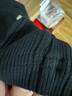 Calvin KleinJeans25秋季新款女士簡約字母ck辣妹正肩羅紋打底長袖T恤47D260G UB1-太空黑 S 曬單實拍圖