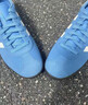 adidas「T頭鞋」VL COURT復古休閑板鞋德訓鞋男女阿迪達斯輕運動(dòng)   藍色/亮白/樹(shù)脂黃   42 曬單實(shí)拍圖