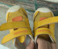 基諾浦（ginoble）嬰兒學(xué)步鞋8-18個(gè)月寶寶機能鞋夏季透氣步前鞋GB2201金黃色 曬單實(shí)拍圖