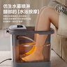 美的（Midea）泡腳桶殺菌足浴盆全自動(dòng)按摩洗腳盆理療熏蒸暖泡噴淋禮物生日送男女友長(cháng)輩ZL310深空灰 曬單實(shí)拍圖