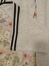 浪莎條紋運動(dòng)褲女春秋季高腰寬松百搭可兩穿束腳闊腿休閑衛褲 曬單實(shí)拍圖