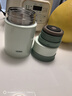 膳魔師（THERMOS）燜燒杯316高真空不銹鋼520ml燜燒罐保溫飯盒保溫桶TCLD-520S GN 曬單實(shí)拍圖