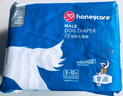 HONEYCARE好命家 狗狗紙尿褲公狗尿不濕安全褲XS適用體重2.5-4kg/12片12包 曬單實(shí)拍圖